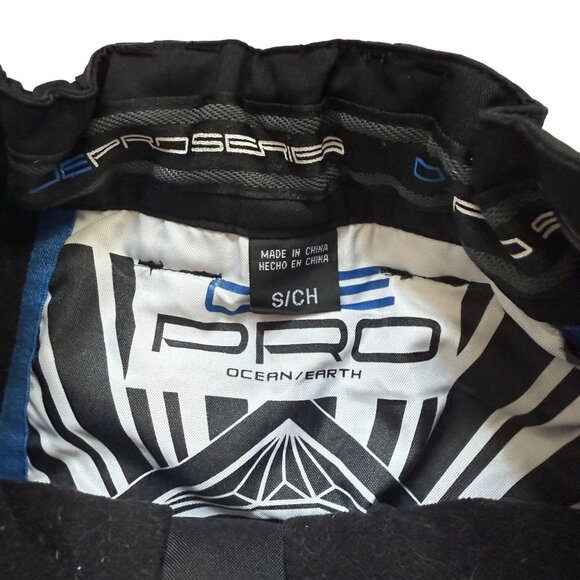 Ocean Earth Pro Snow Ski Pants Men's Size Small Black Snowboarding Outdoor - Picture 9 of 16